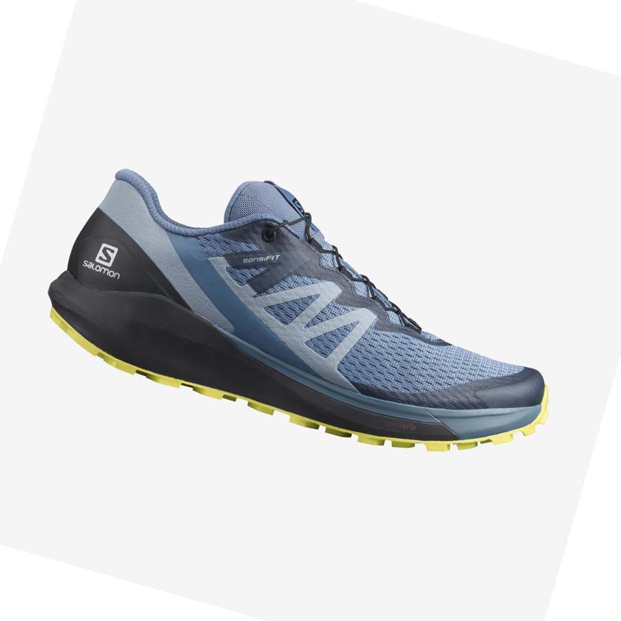 Tenis Para Trail Running Salomon SENSE RIDE 4 Hombre Grises | MX 3493ILH